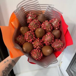 Букет клубники в шоколаде